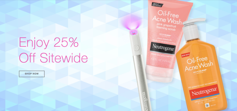 25% off sitewide | NetrogenaBOGO Light Therapy Acen Masks | Neutrogena